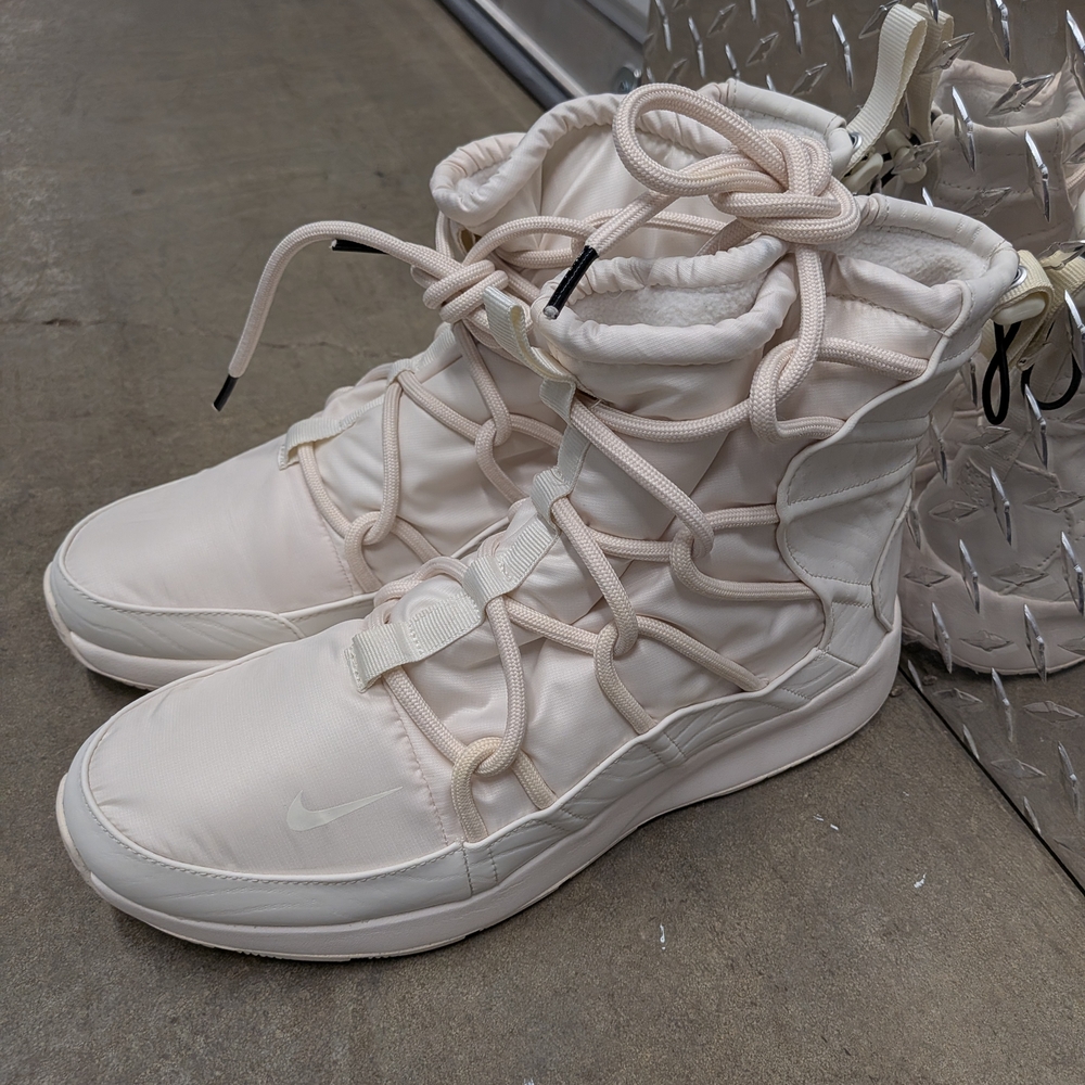 Nike Women's Cream High-Top Sneakers